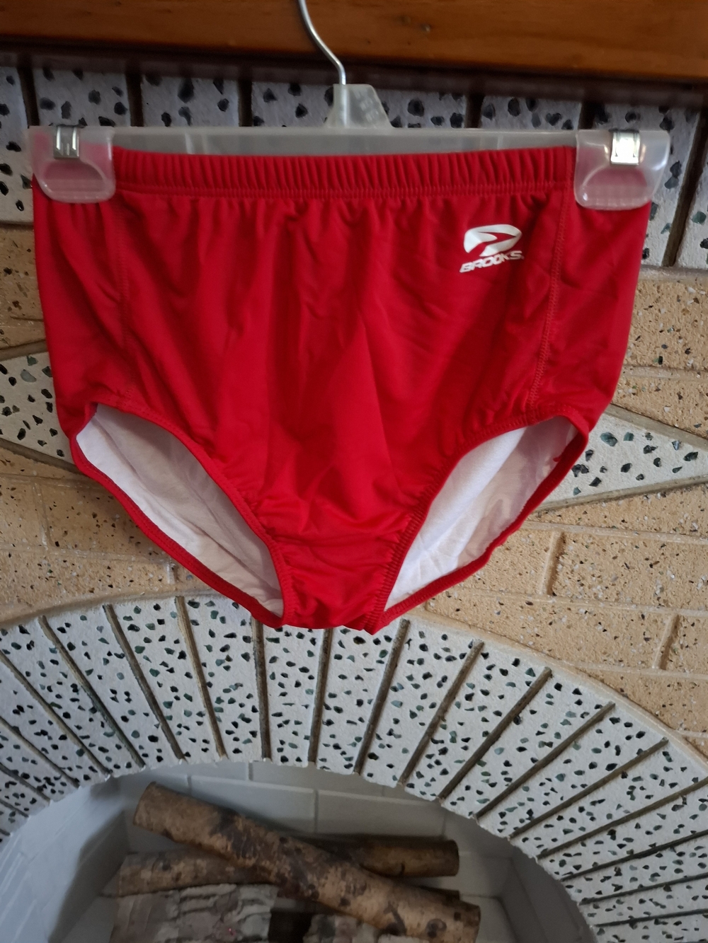 Brooks Red Performance Briefs